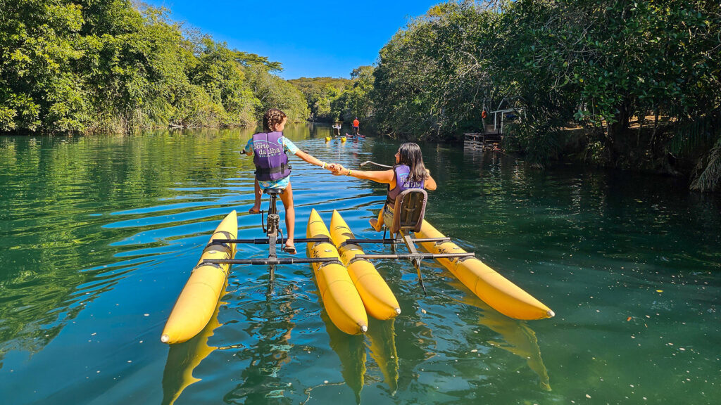 Bike Boat no Eco Park Porto da Ilha amplia experiências contemplativas no Rio Formoso